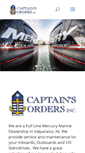 Mobile Screenshot of captainsorders.com